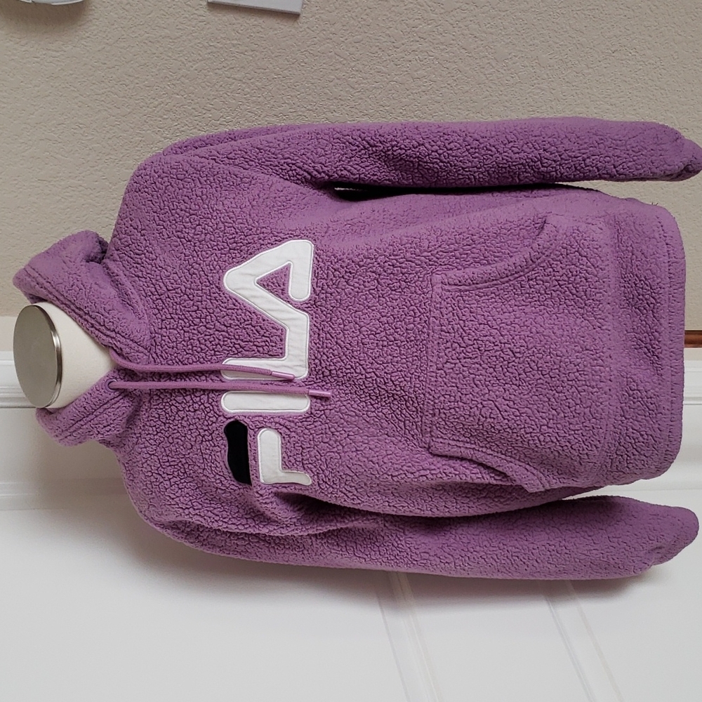 Fila purple hoodie